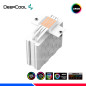COOLER DE PROCESADOR DEEPCOOL AG400 WH, ARGB COOLER DE PROCESADOR DEEPCOOL AG400 WH, ARGB