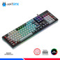 TECLADO MECANICO ANTRYX MK860L BLACK, SWITCH RED TECLADO MECANICO ANTRYX MK860L BLACK, SWITCH RED