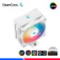 COOLER DE PROCESADOR DEEPCOOL AG400 DIGITAL WH, ARGB COOLER DE PROCESADOR DEEPCOOL AG400 DIGITAL WH, ARGB