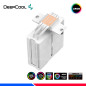 COOLER DE PROCESADOR DEEPCOOL AG400 DIGITAL WH, ARGB COOLER DE PROCESADOR DEEPCOOL AG400 DIGITAL WH, ARGB