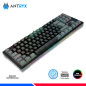 TECLADO MECANICO TKL ANTRYX MK840L BLACK/GRAY, SWITCH BLUE TECLADO MECANICO TKL ANTRYX MK840L BLACK/GRAY, SWITCH BLUE