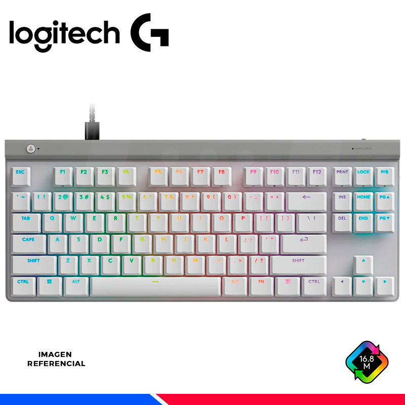 TECLADO GAMING LOGITECH G515 TKL, LIGHTSYNC RGB, WHITE TECLADO GAMING LOGITECH G515 TKL, LIGHTSYNC RGB, WHITE