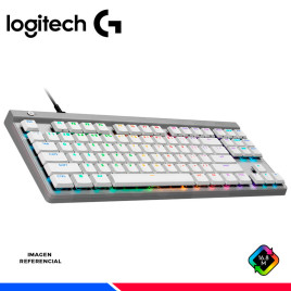 TECLADO GAMING LOGITECH G515 TKL, LIGHTSYNC RGB, WHITE