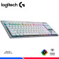 TECLADO GAMING LOGITECH G915 X LIGHTSPEED TKL, INALAMBRICO, RGB, WHITE TECLADO GAMING LOGITECH G915 X LIGHTSPEED TKL, INALAMBRICO, RGB, WHITE