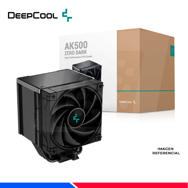 COOLER DE PROCESADOR DEEPCOOL AK500 ZERO DARK COOLER DE PROCESADOR DEEPCOOL AK500 ZERO DARK