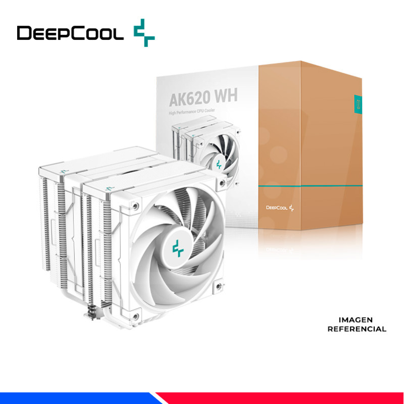 COOLER DE PROCESADOR DEEPCOOL AK620 WH COOLER DE PROCESADOR DEEPCOOL AK620 WH