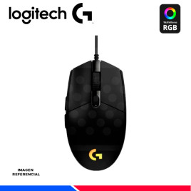 MOUSE GAMING LOGITECH G203 LIGHTSYNC RGB BLACK