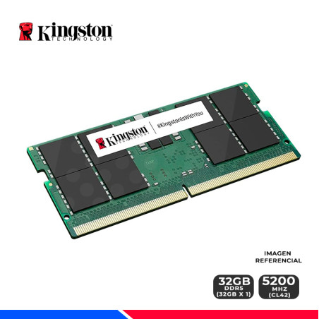 MEM. RAM SODIMM KINGSTON VALUE 32GB DDR5 5200 MHZ