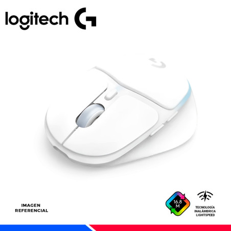 MOUSE GAMING LOGITECH G705, INALAMBRICO/BT, RGB, WHITE