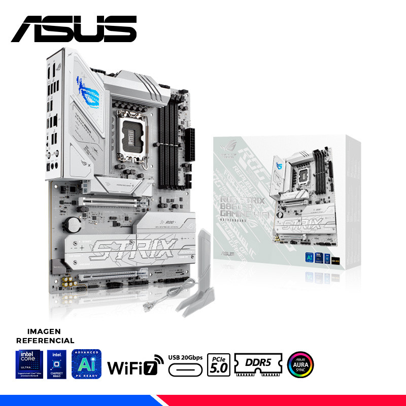 MAINBOARD ASUS ROG STRIX B860 - A GAMING WIFI, DDR5, LGA 1851 MAINBOARD ASUS ROG STRIX B860 - A GAMING WIFI, DDR5, LGA 1851