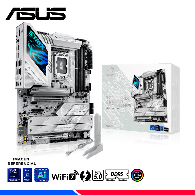 MAINBOARD ASUS ROG STRIX Z890 - A GAMING WIFI, DDR5, LGA 1851 MAINBOARD ASUS ROG STRIX Z890 - A GAMING WIFI, DDR5, LGA 1851