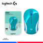 MOUSE INALAMBRICO LOGITECH M187 MINI LIGHT BLUE MOUSE INALAMBRICO LOGITECH M187 MINI LIGHT BLUE