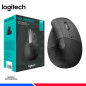 MOUSE INALAMBRICO/BT LOGITECH LIFT VERTICAL ERGONOMIC BLACK
