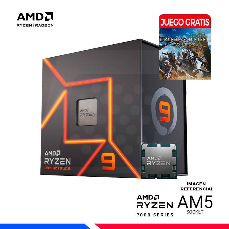 PROCESADOR AMD RYZEN 9 7900X, AM5 PROCESADOR AMD RYZEN 9 7900X, AM5