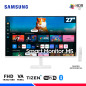 MONITOR SAMSUNG LS27DM501ELXPE, 27" VA, SMART M5 WHITE, FHD, 60Hz, 4ms. MONITOR SAMSUNG LS27DM501ELXPE, 27" VA, SMART M5 WHITE, FHD, 60Hz, 4ms.