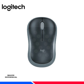 MOUSE LOGITECH M185 WIRELESS BLACK/SILVER
