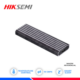 CASE PORTABLE HIKSEMI, USB 3.2 TYPE-C, SOPORTA SSD M.2
