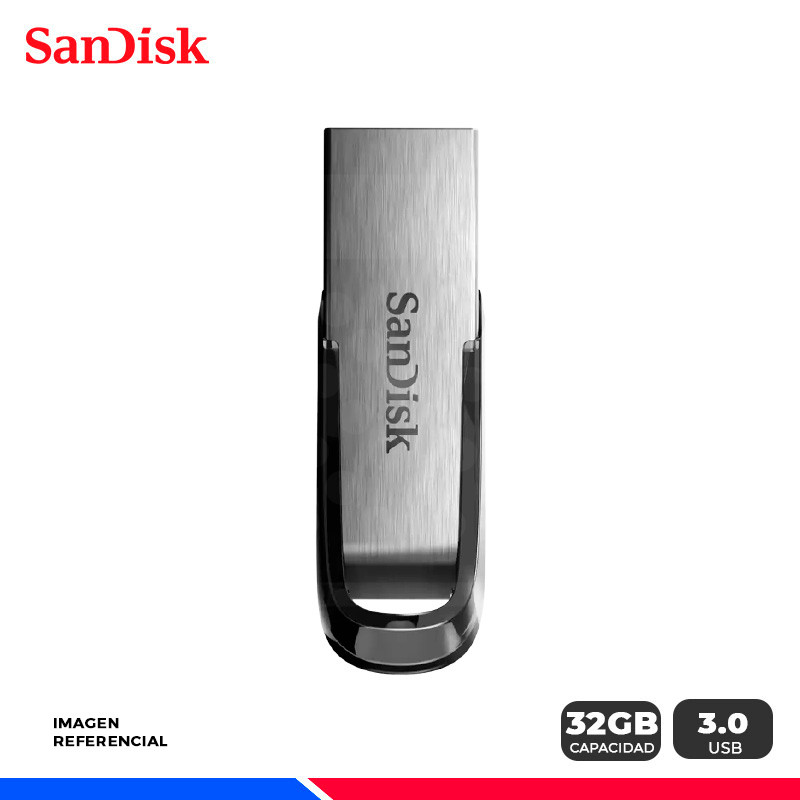 MEM. SANDISK ULTRA FLAIR USB 3.0 32GB SILVER MEM. SANDISK ULTRA FLAIR USB 3.0 32GB SILVER