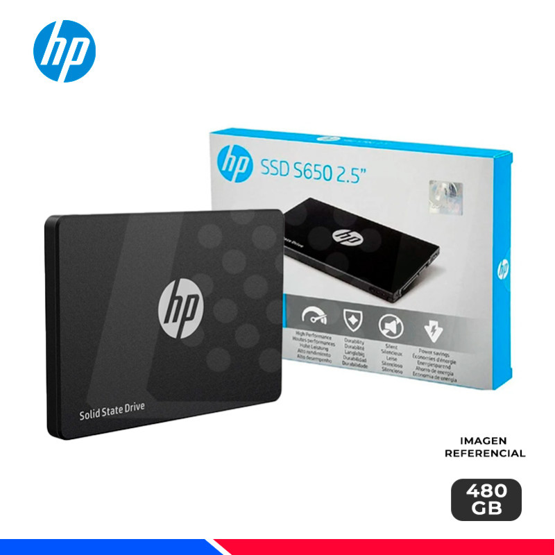 SSD HP S650 480GB SATA 2.5" SSD HP S650 480GB SATA 2.5"