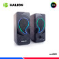 PARLANTE 2.0 HALION, GAMING HA-S334 LED PARLANTE 2.0 HALION, GAMING HA-S334 LED