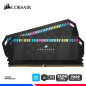 KIT MEM. RAM CORSAIR DOMINATOR PLATINUM RGB, 32GB (2x16GB) DDR5 7200 MHz, CL34 KIT MEM. RAM CORSAIR DOMINATOR PLATINUM RGB, 32GB (2x16GB) DDR5 7200 MHz, CL34