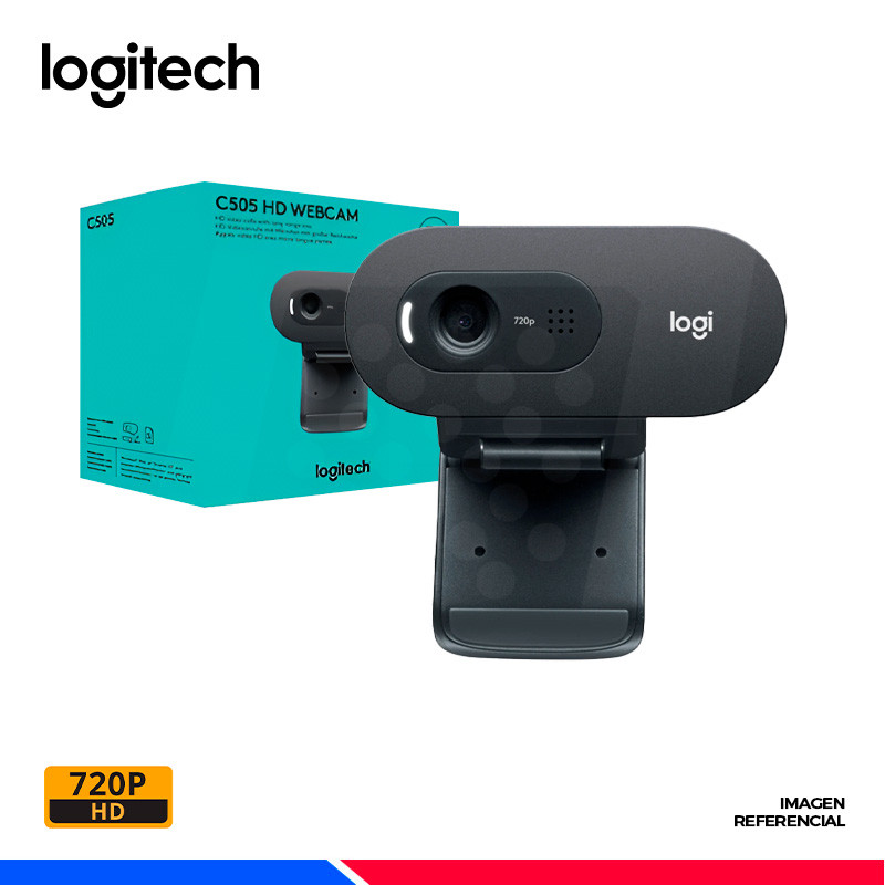 CAMARA WEB LOGITECH C505 HD 720p BLACK CAMARA WEB LOGITECH C505 HD 720p BLACK