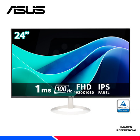 MONITOR GAMING ASUS VZ24EHF-W, Ultra Slim, 23.8" IPS, FHD 100Hz, 1ms