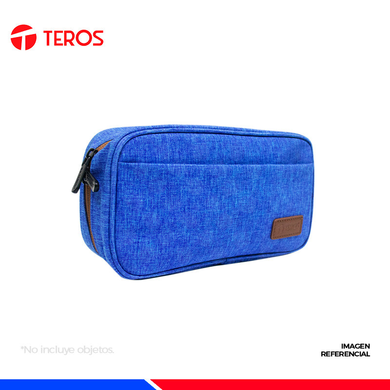 CARTUCHERA TEROS TE-ACS9016 AZUL