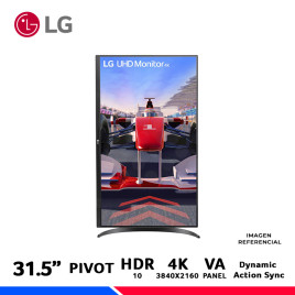 MONITOR LG 32UR550K-B, 31.5" VA, UHD 4K, 60Hz, 4ms