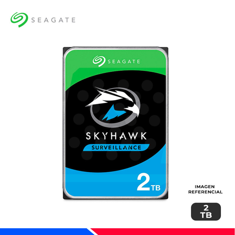 DISCO DURO SEAGATE SKYHAWK SURVEILLANCE, 2TB DISCO DURO SEAGATE SKYHAWK SURVEILLANCE, 2TB