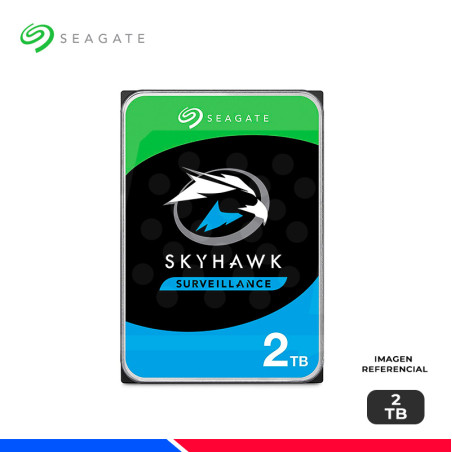 DISCO DURO SEAGATE SKYHAWK SURVEILLANCE, 2TB