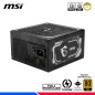 FUENTE DE PODER MSI MAG A1000GL PCIE5, 80 PLUS GOLD FULL MODULAR, 1000W FUENTE DE PODER MSI MAG A1000GL PCIE5, 80 PLUS GOLD FULL MODULAR, 1000W
