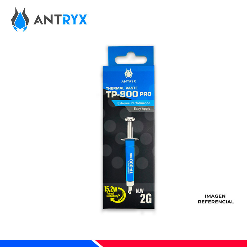 PASTA TERMICA ANTRYX TP-900 PRO, 2 GRAMO PASTA TERMICA ANTRYX TP-900 PRO, 2 GRAMO