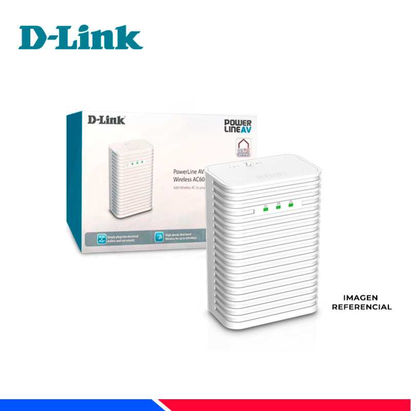D-LINK EXTENSOR INALAMBRICO POWERLINE AV 500 AC600 D-LINK EXTENSOR INALAMBRICO POWERLINE AV 500 AC600