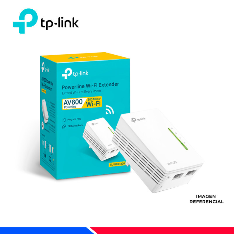 TP-LINK EXTERSOR POWERLINE WIFI AV600 300MBPS TP-LINK EXTERSOR POWERLINE WIFI AV600 300MBPS