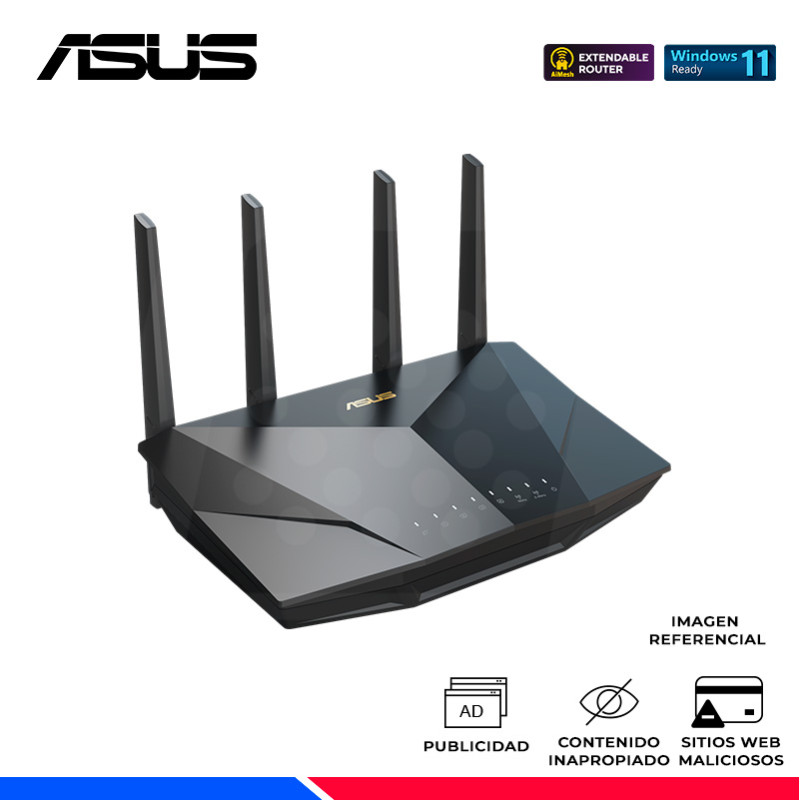 ROUTER ASUS RT-AX5400 DUAL BAND ROUTER ASUS RT-AX5400 DUAL BAND