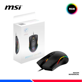 MOUSE GAMING MSI FORGE GM300, 7200 DPI, RGB