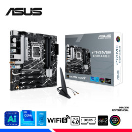 MAINBOARD ASUS PRIME B760M-A AX6 II, DDR5, WIFI, LGA 1700
