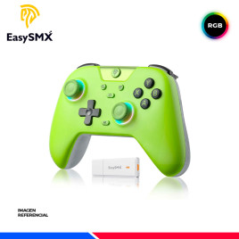 MANDO INALAMBRICO EASYSMX X05 GREEN, WIFI, BT, VIBRACIÓN, RGB