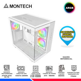 CASE MONTECH KING 65 PRO, WHITE
