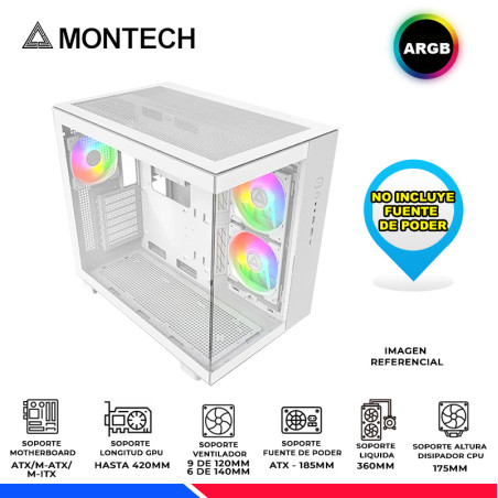 CASE MONTECH KING 65 PRO, WHITE
