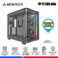 CASE MONTECH KING 95 PRO, BLACK CASE MONTECH KING 95 PRO, BLACK