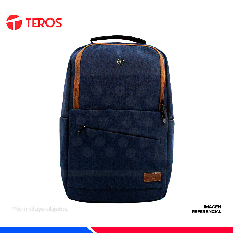 MOCHILA TEROS TE-ACS9022, POLIESTER, 15.6" BLUE MOCHILA TEROS TE-ACS9022, POLIESTER, 15.6" BLUE