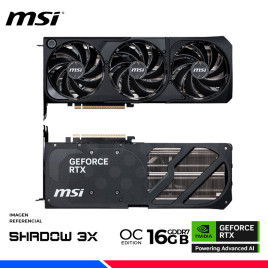 VGA MSI GEFORCE RTX 5080 16GB SHADOW 3X, OC, GDDR7, 256 BIT