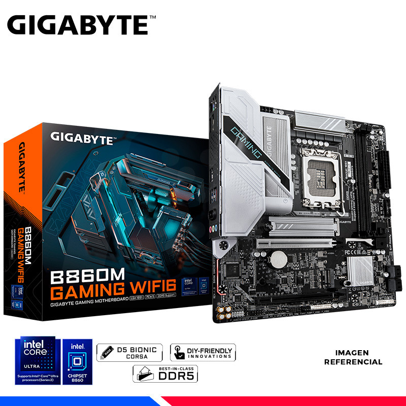 MAINBOARD GIGABYTE B860 GAMING WIFI6, DDR5, LGA1851 MAINBOARD GIGABYTE B860 GAMING WIFI6, DDR5, LGA1851