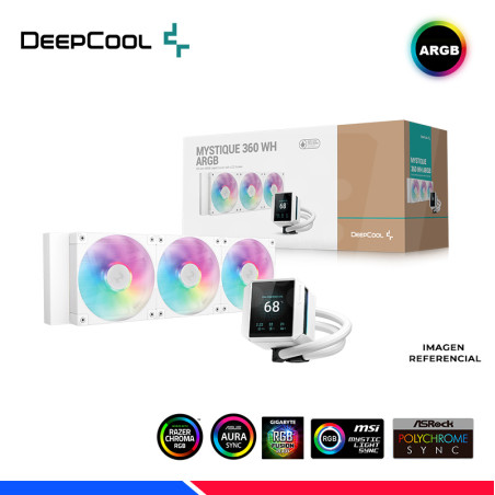 REFRIGERACION LIQUIDA DEEPCOOL MYSTIQUE 360 WH ARGB