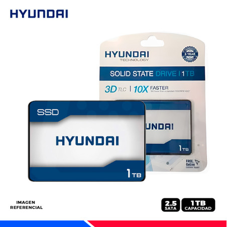 SSD SOLIDO HYUNDAI C2S3T 1TB, SATA 2.5"