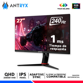 MONITOR ANTRYX XTREME VISION IPX2755QGXP, 27" FAST IPS, 2K, 240Hz, 1ms