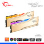 MEM. RAM G.SKILL TRIDENT Z5 ROYAL NEO, GOLD, 32GB (16x2) DDR5 8000 MHZ, CL38 MEM. RAM G.SKILL TRIDENT Z5 ROYAL NEO, GOLD, 32GB (16x2) DDR5 8000 MHZ, CL38