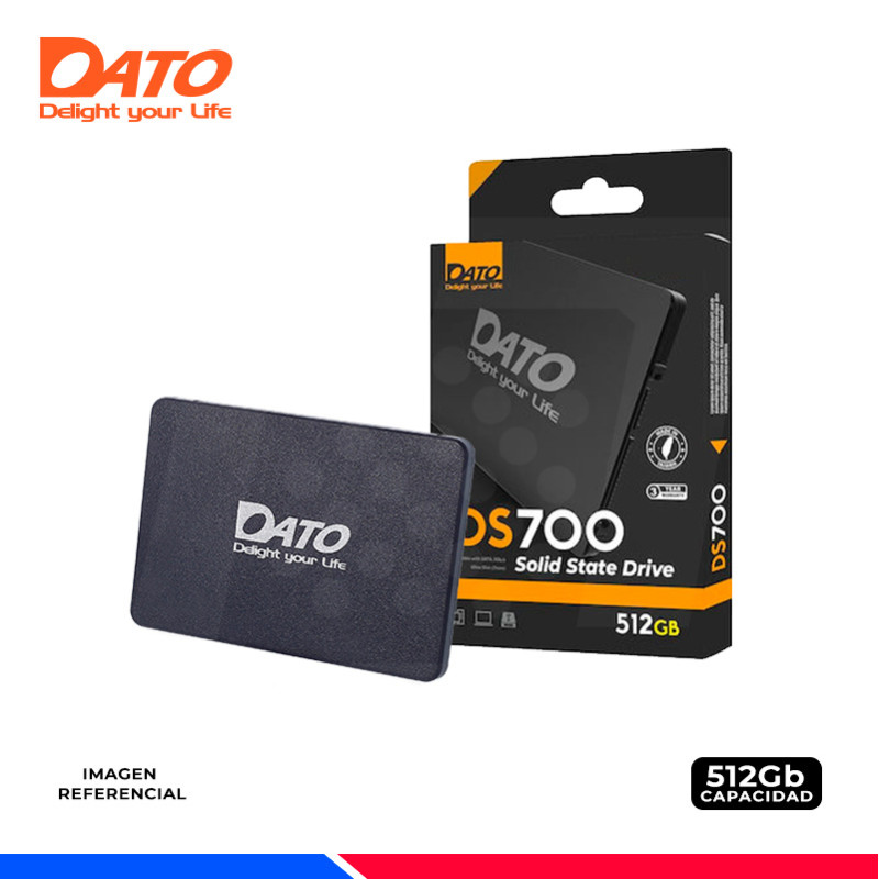 SSD DATO DS700, 512GB SATA 2.5" SSD DATO DS700, 512GB SATA 2.5"